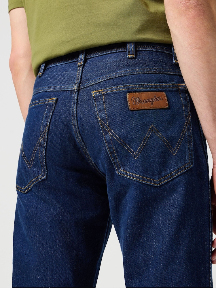 Wrangler Darkstone Straight Fit Texas Authentic Jeans - Image 5 of 6