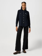 Wrangler Wide Leg Fit World Wide Black Jeans - Image 1 of 5