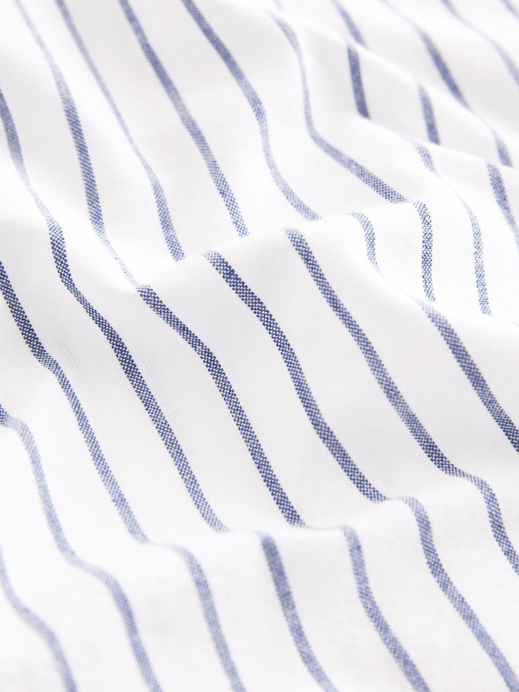 Stripe Relaxed Fit Long Sleeve Oxford Shirt (3-16yrs) - Image 8 of 8