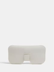 Mint Velvet Cream Rectangular Sunglasses - Image 5 of 6