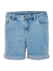 Kaffe Blue Vicky Denim Shorts - Image 5 of 6