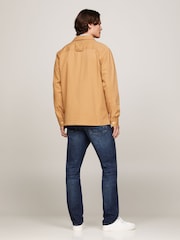 Tommy Hilfiger Brown 100% Cotton Twill Shirt Jacket - Image 2 of 5