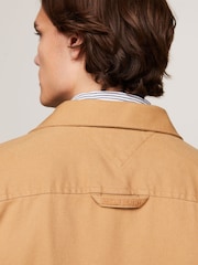 Tommy Hilfiger Brown 100% Cotton Twill Shirt Jacket - Image 5 of 5