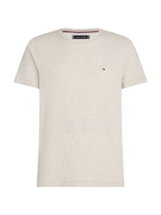 Белый - Tommy Hilfiger Slim Fit Core Stretch Crew Neck T-Shirt - Image 4 of 6