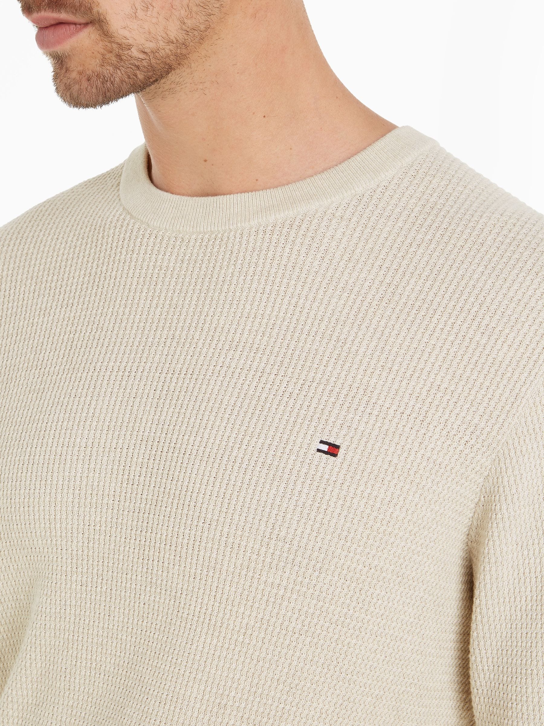 Tommy hilfiger cream sweater hotsell