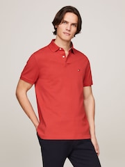 Tommy Hilfiger Red 1985 Regular Fit Polo Shirt - Image 1 of 6
