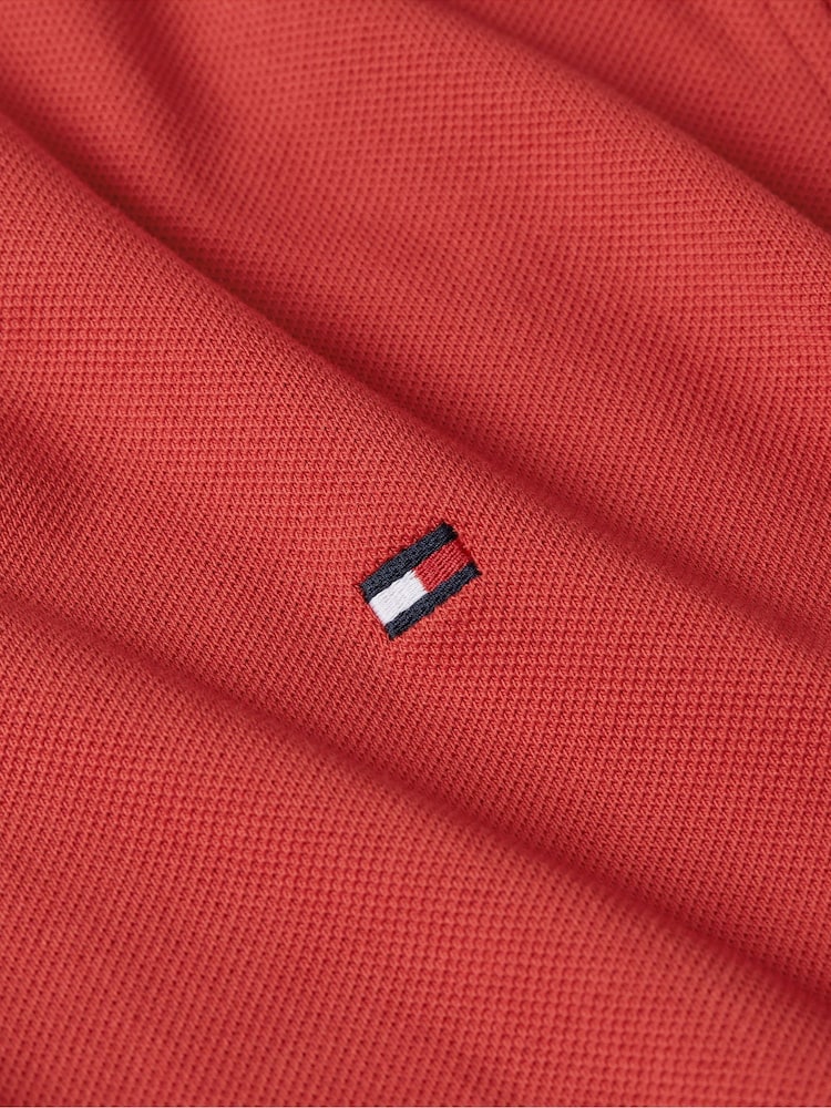Tommy Hilfiger Red 1985 Regular Fit Polo Shirt - Image 6 of 6