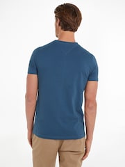 Tommy Hilfiger Dark Blue Logo T-Shirt - Image 2 of 6