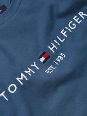 Tommy Hilfiger Dark Blue Logo T-Shirt - Image 6 of 6