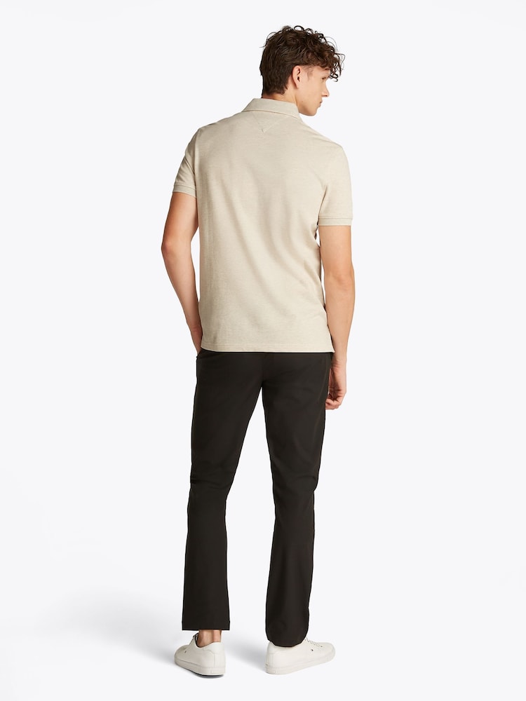 Tommy Hilfiger Cream 1985 Regular Fit Polo Shirt - Image 2 of 4