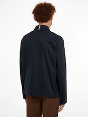 Tommy Hilfiger Blue Technical Shacket - Image 2 of 6