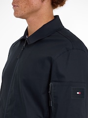 Tommy Hilfiger Blue Technical Shacket - Image 3 of 6