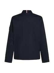Tommy Hilfiger Blue Technical Shacket - Image 5 of 6