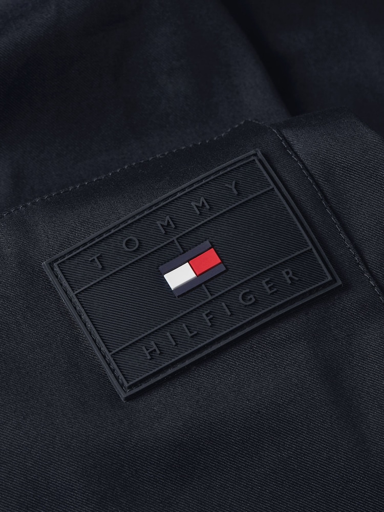 Tommy Hilfiger Blue Technical Shacket - Image 6 of 6 Tommy Hilfiger Blue Technical Shacket - Image 6 of 6