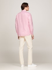 Tommy Hilfiger Pink Solid Heritage Oxford Shirt - Image 2 of 5