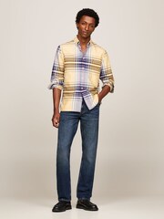 Tommy Hilfiger Yellow Oxford Checkered Shirt - Image 2 of 9