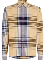 Tommy Hilfiger Yellow Oxford Checkered Shirt - Image 5 of 9
