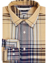Tommy Hilfiger Yellow Oxford Checkered Shirt - Image 7 of 9