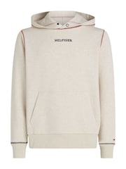 Tommy Hilfiger White Monotype Stitching Hoodie - Image 4 of 6