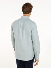Tommy Hilfiger Green Regular Fit Oxford Shirt - Image 2 of 6