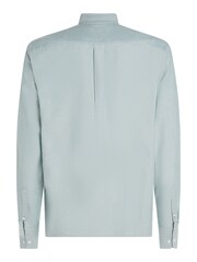 Tommy Hilfiger Green Regular Fit Oxford Shirt - Image 6 of 6