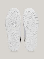 Tommy Hilfiger White Basket Core Mix Essential Trainers - Image 7 of 7
