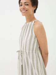 FatFace Green Linen Blend Maxi Dress - Image 3 of 3