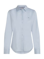 Tommy Hilfiger Blue Regular Fit Stretch Oxford Shirt - Image 4 of 6
