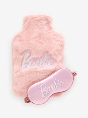 Vanilla Underground Pink Ladies Barbie Fluffy Hot Water Bottle And Eye Mask Set - Image 1 of 8