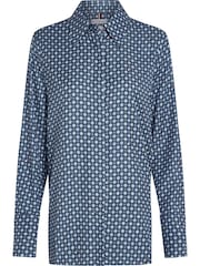 Tommy Hilfiger Blue Regular Fit Foulard Shirt - Image 1 of 3