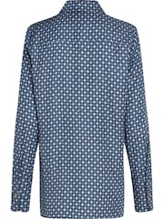 Tommy Hilfiger Blue Regular Fit Foulard Shirt - Image 2 of 3
