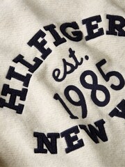 Tommy Hilfiger Cropped Varsity Zip-Up Sweatshirt - صورة 6 من 6