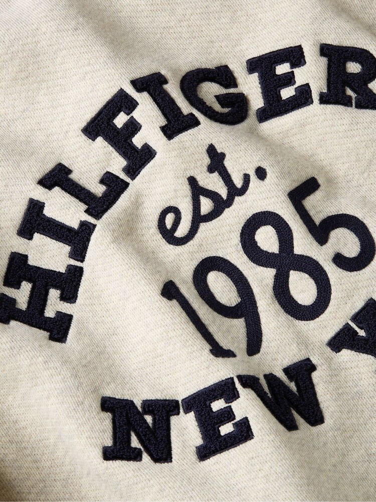 Tommy Hilfiger Cropped Varsity Zip-Up Sweatshirt - صورة 6 من 6