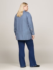 Tommy Hilfiger Blue Regular Fit Foulard Shirt - Image 2 of 5