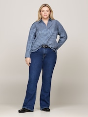 Tommy Hilfiger Blue Regular Fit Foulard Shirt - Image 4 of 5