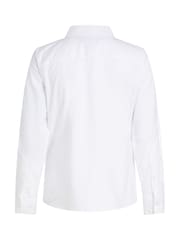 Tommy Hilfiger White Regular Fit Stretch Oxford Shirt - Image 5 of 6