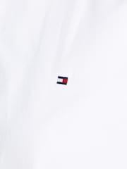 Tommy Hilfiger White Regular Fit Stretch Oxford Shirt - Image 6 of 6