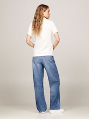 Bílá - Tommy Hilfiger Slim Fit Polo trička - Image 3 of 6