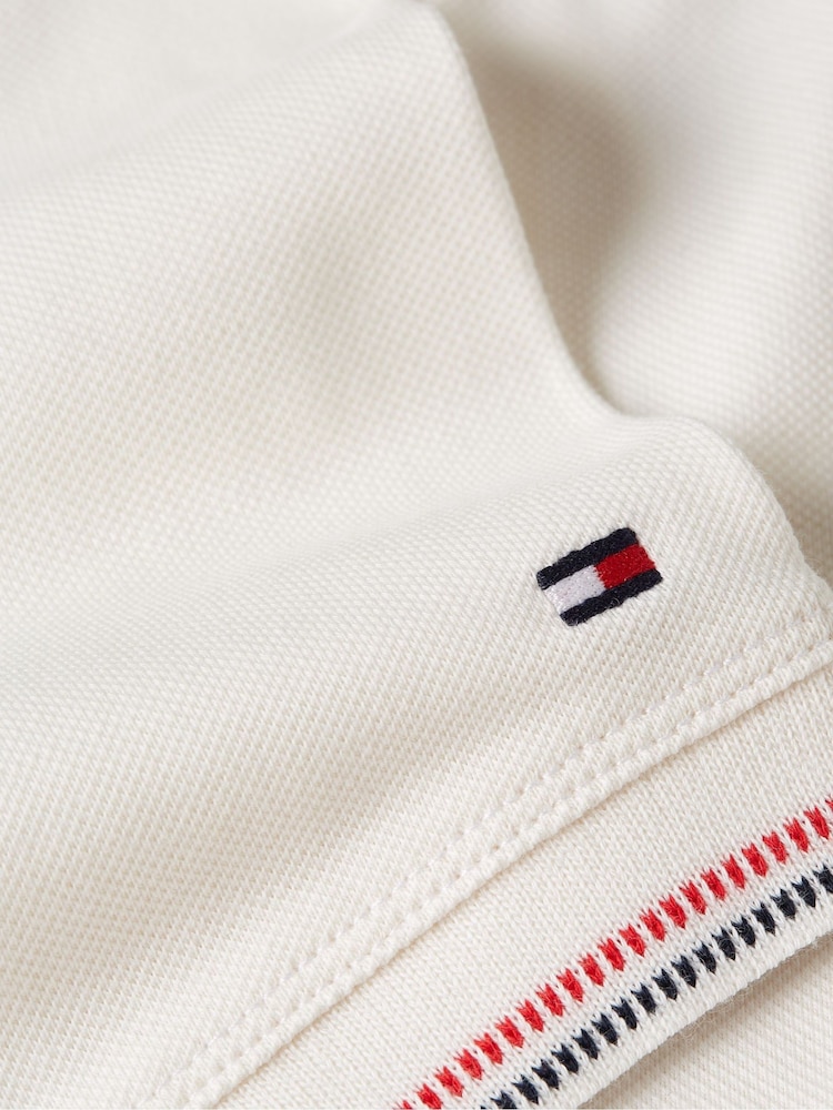 Bílá - Tommy Hilfiger Slim Fit Polo trička - Image 6 of 6