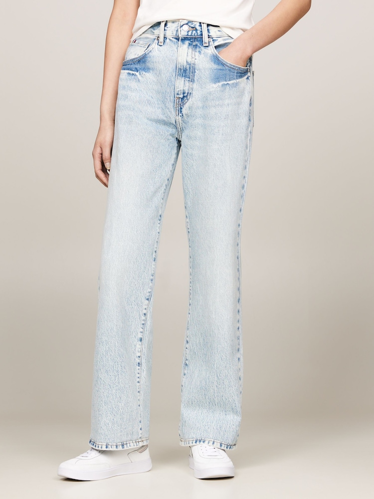 Tommy Hilfiger Расслабленная завышенная талия Bootcut Jeans - Image 3 of 3