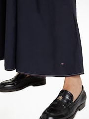 Tommy Hilfiger Blue Ribbed Global Mix Dress - Image 3 of 6