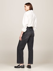 Tommy Hilfiger Black Relaxed Straight Jeans - Image 2 of 4