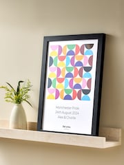 Personalised Be You In Abstract Framed Print by PMC - Image 1 of 4