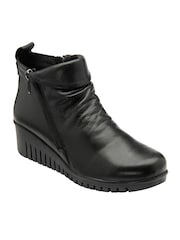 Lotus Black Ankle Boots - Image 1 of 4