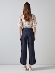 LK Bennett Nur Sailor Front Crop Trousers - Bild 2 von 3