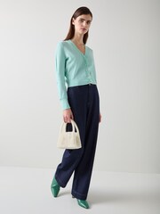 LK Bennett Green/Silver Coco Cardgian - Image 1 of 6