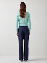 LK Bennett Green/Silver Coco Cardgian - Image 2 of 6