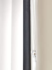 White Fiskar Made to Measure Vertical Blinds - Image 5 of 8