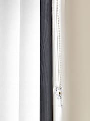 White Vodnar Made to Measure Vertical Blinds - Image 5 of 8