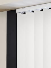 White Fiskar Made to Measure Vertical Blinds - Image 3 of 8